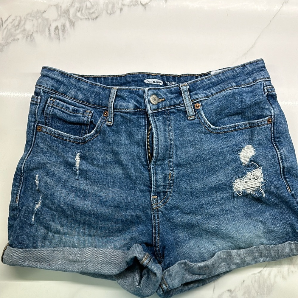 SIZE 12 OLD NAVY JEAN SHORTS